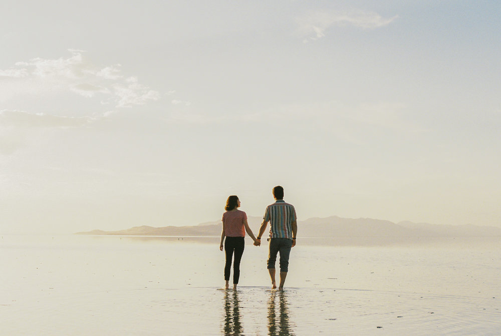 Antelope Island Utah sunset session