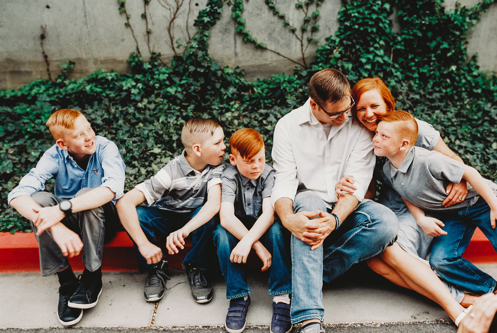 salt lake city urban family session